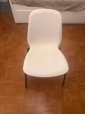 IKEA LEIFARNE   BRORINGE Chair   White Black Very good condition