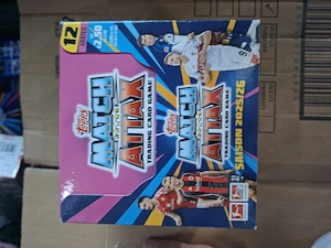 36 x Match Attax Fussball Karten Booster im Karton