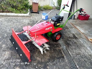 Agria Schmutz- und Schneekehrmaschine 7100 Cleanstar premium incl. Schneeräumschild Spaltenschieber