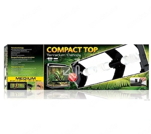 Exoterra Terrarium mit Lampe