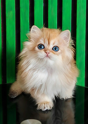 BKH BLH goldene Kitten mit Stammbaum 