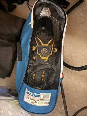 Schneeschuhe von TSL Symbioz Hyperflex mit Lawinensonde 