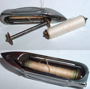 Pfaff Nähmaschine, antikes Langschiffchen