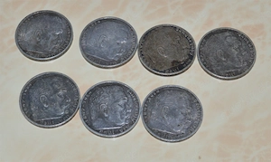 7 Reichsmark Münzen