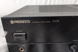 Pioneer A-119 Stereo Vollverstärker (HiFi-Verstärker mit Phono-Eingang