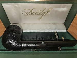 RARITÄT: Unberauchte Davidoff Tabakpfeife  Hand Cut    NEU in OVP