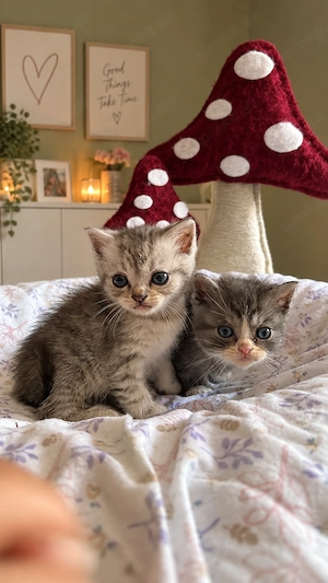 2 kleine BKH Kater suchen ein Zuhause für immer   