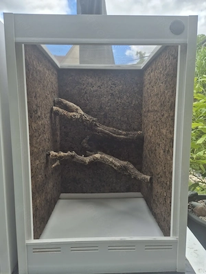 Kunststoffterrarien von BS Reptile Cages 3 Stück