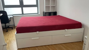 Bettgestell ca. 160x200 mit Stauraum, ohne Matratzen   Abholung 30.09.