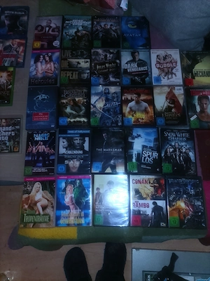 Alles Filme einmal geschaut so gut wie neu mache einen Gesamtpreis