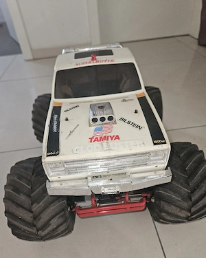 Tamiya Clod Buster 4x4x4 (58065) von 1987   Vintage RC Monster Truck Rarität inkl. Original-Bauanlei