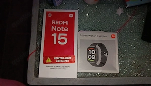 redmi nite 15 + eine redmi Watch 6 