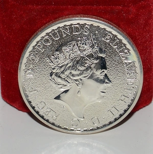 Silbermünze 999 Großbritannien , 2 Pound 2016 , Britannia , 1 Oz Silber 