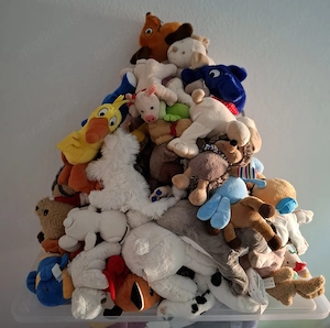 Stofftiere Neu , ein Kuschel Turm  