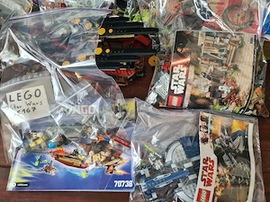 Lego Star Wars 3 Sets plus extra Figuren