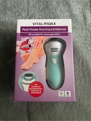 Vitalmaxx Pedi Power Hornhaut-Entferner Neu