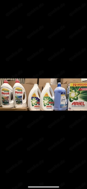 Persil Waschmittel 130 Ariel Waschmittel Lenor Weichspüler