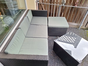 Gartenlounge in Rattanoptik