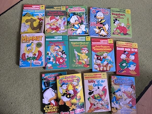 Alte Mickey Maus bücher 