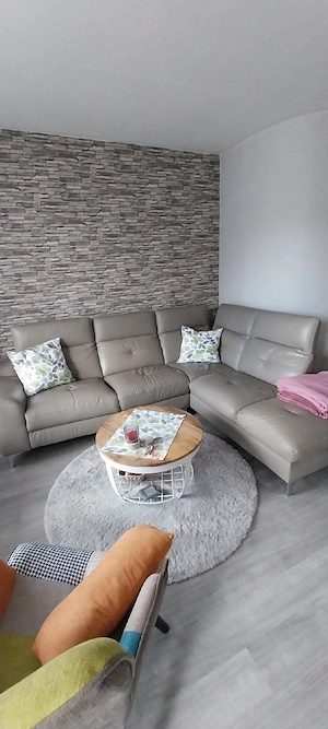 Lederecksofa