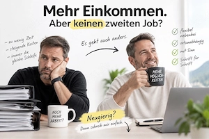 Mehr Einkommen   aber keinen zweiten Job?