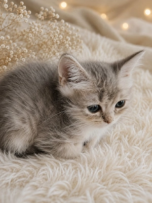 bkh kitten geimpft reinrassig Schnee Point  rote Getiegert Whiskas 