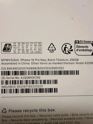 Verkaufe Iphone 16 pro m Max