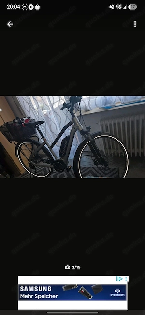 E-Bike GHOST Hybride Square Trekking B2.8