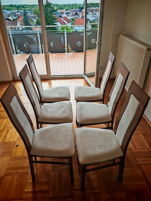 Esstisch und 6 Stühle