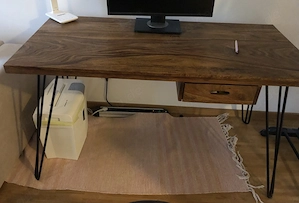 Massivholz Schreibtisch 