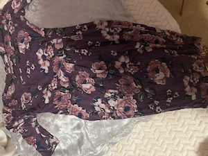 Kleid Blumenmuster größe 34-36