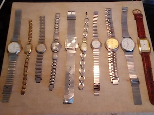 armbanduhren 10 stück sammlung