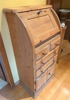 Sekretär   Schreibschrank aus Massivholz im Landhausstil