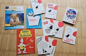 diverse Notenbücher für Gitarre   Keyboard