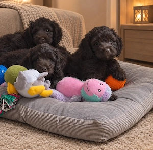 Cockapoo Welpen mit Ahnentafel.  Abgabebereit