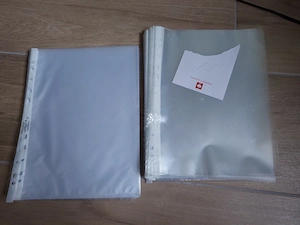 135x Klarsichthüllen Prospekthüllen DIN A4   gelocht