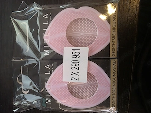 Mibella Silikon Gesichtsreinigungspads 2er-Pack neu   Mengenrabatt
