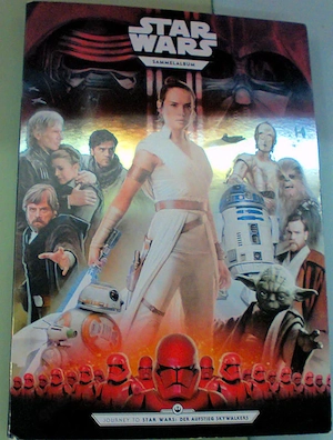 StarWars-Sammelalbum komplett