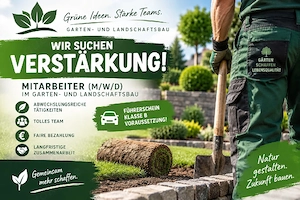 Mitarbeiter (m w d) im Garten- und Landschaftsbau gesucht!