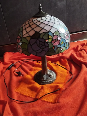 Antike Tffanylampe