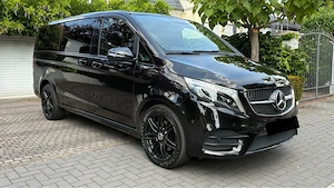 Mercedes-Benz V300 d AMG Line Lang | Night-Paket | 7-Sitzer | Distronic | 360 -Kamera | 2. Hand | Un