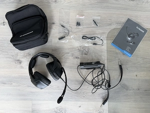 Sennheiser Pilotenheadset S1 Passive inkl. Tasche und Zubehör