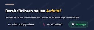 Moderne Website für kleine Unternehmen - ab 350   Bild 6