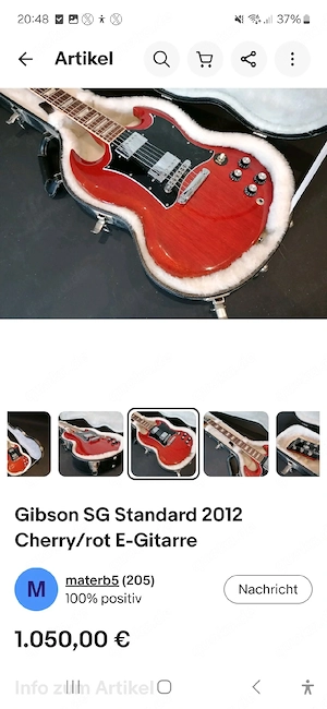 Gibson SG Standard 2012 Bild 8