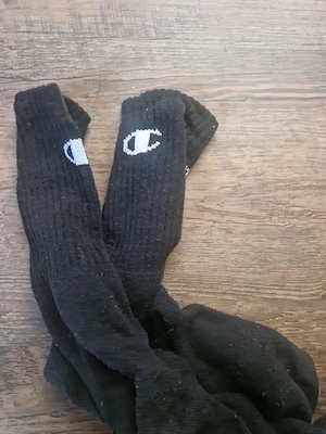 getragene Socken 