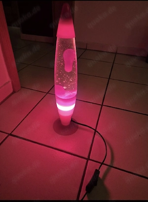 Lavalampe Pink zuverkaufen 