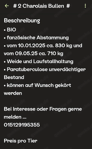 2 Chairolais Bullen