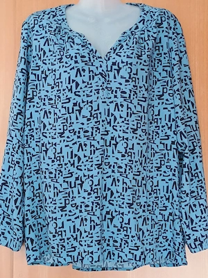 Damenbluse Cecil Größe XXL  leichte Bluse 100 % Viskose Langarm 