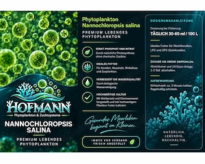 Nannochloropsis salina   1 Liter frisches, hochdichtes Phytoplankton Bild 2