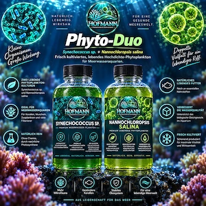 Phyto-Duo   1 L Synechococcus + 1 L Nannochloropsis | frisch & hochdicht